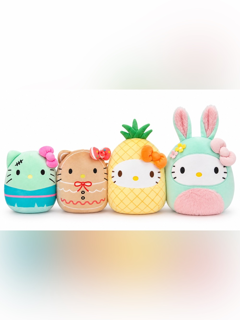 Squishmallows x Sanrio Hello Kitty and Friend Holiday Plush Collection